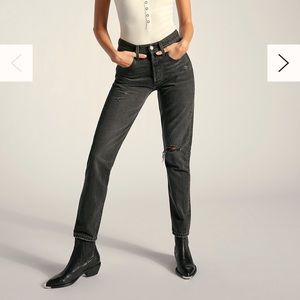 Levi’s Black 501 skinny jeans